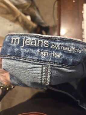 High-Rise Men's Light Blue Denim Jeans